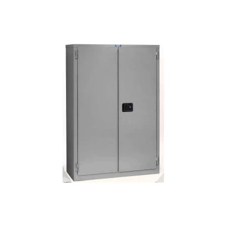 Jamco Fire Resistant Cabinet, All Welded 43"W x 34"D x 65"H Gray BR55GPQQ